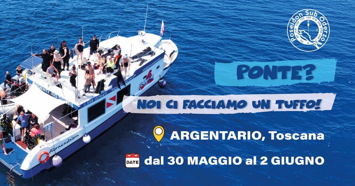 Evento in Argentario del Poseidon Sub Oderzo
