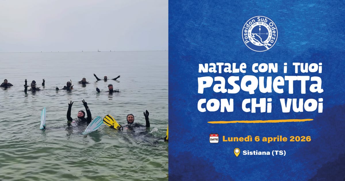 Pasquetta Sub a Sistiana – Immergiti con Poseidon Sub Oderzo